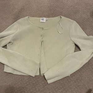 Princess polly cropped cardigan sweater.